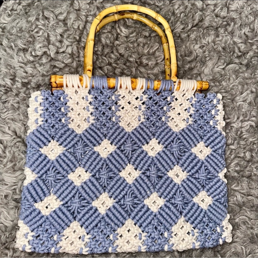 Zara Macrame Shopper Bag - Picture 6 of 7